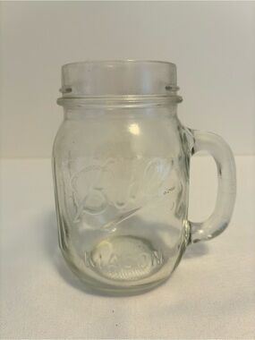 Ball Mason Glass Jar Drinking Mug